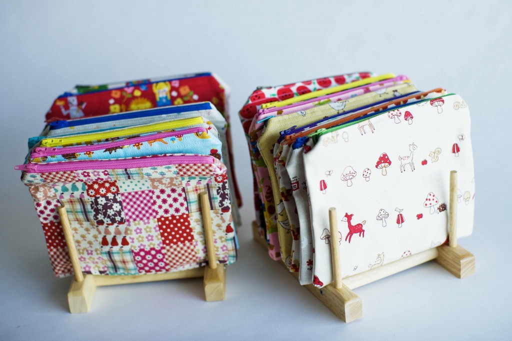 zipper pouches - Roxypop